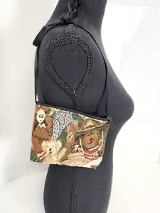 It's A Becky Bag Hand-Crafted USA Bear Stitch Patch Work Cross Shoulder Bag - Picture 1 of 6