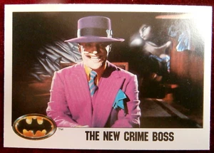 BATMAN - Card #046 - The New Crime Boss - Topps (UK) - 1989 - JACK NICHOLSON - Picture 1 of 2