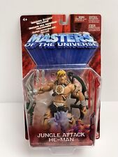 Masters of the Universe  MOTU  Mattel 200x Jungle Attack He-Man 2002 NEW