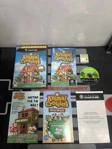 Animal Crossing (Nintendo GameCube 2002) Complete in Box + Memory Card & Inserts - Picture 1 of 10