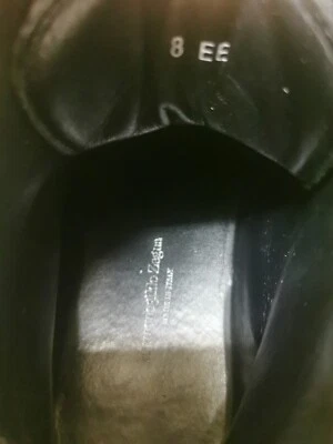 Black 	Ermenegildo Zegna Boots - Size 8 US EE (Extra Wide) - Used/Worn - Image 1 of 4