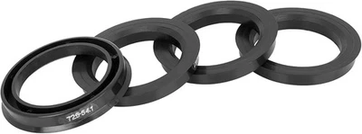 Anillos centrados de cubo de coche de identificación 4 piezas de plástico 72,6 mm OD a 54,1 mm diámetro de rueda centro S Foto 1 de 4