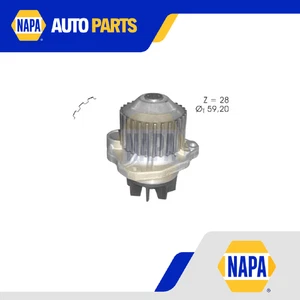 Water Pump fits PEUGEOT 407 6C, 6D, 6E 3.0 04 to 10 XFV(ES9A) Coolant NAPA New - Picture 1 of 7