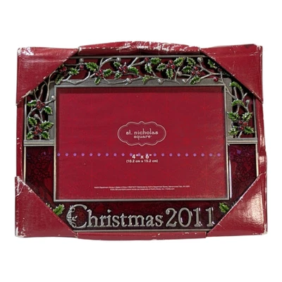 St. Nicholas Square Christmas 2011 Photo Frame 4x6  - Image 1 of 4
