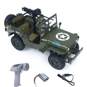 1:16 Off Road Vehicle 4*4 Electric RC Military Truck Metal Car Shell Drive Shaft - Picture 1 of 12