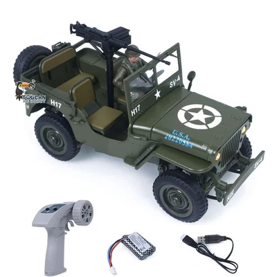 1:16 Off Road Vehicle 4*4 Electric RC Military Truck Metal Car Shell Drive Shaft - Image 1 of 4