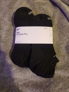 Nike Everyday Plus Dri-FIT Crew-Socken 6 Paar schwarz L Herren 8-12 neu - Bild 1 von 3