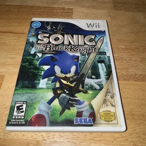 Sonic And The Black Knight (Nintendo Wii) - NO MANUAL - Picture 1 of 4