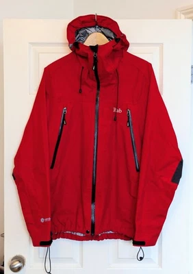 Rab Latok Alpine Event Waterproof Rain Red Coat Jacket Size L - Image 1 of 4