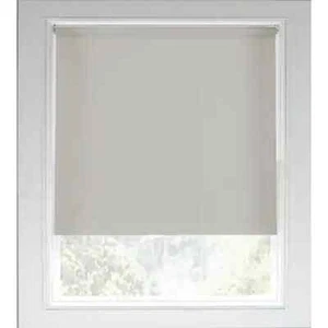 Cordless Blackout Cream Vinyl Roller Shade 55.25 in. W x 78 in. L +Free Shipping - Picture 1 of 8