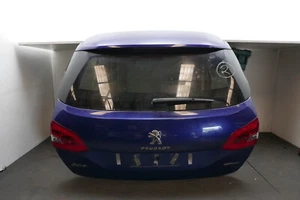 2016 Peugeot 308 GT LINE SW T9 COMPLETE TAILGATE BOOT LID IN BLUE - Picture 1 of 8