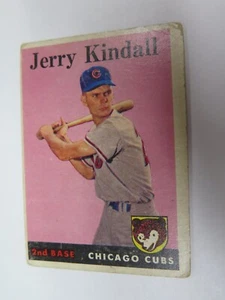 1958 Topps Set-Break #221 Jerry Kindall Baseball - Picture 1 of 2