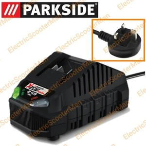 Cargador de batería Parkside 20V para batería de 2Ah 4Ah serie X20V herramienta inalámbrica - Imagen 1 de 8
