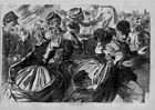 WINSLOW HOMER CIVIL WAR SOLDIERS HOME FROM THE WAR HARPER'S WEEKLY WIVES KIDS
