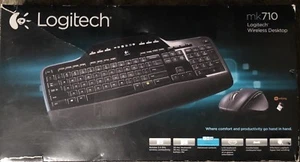 Logitech MK710 Wireless Desktop Keyboard and Mouse w/Unifying Recever GC - Picture 1 of 11