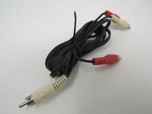 Standard Stereo Audio Connector Cable RCA x2 Length 6ft Male - Picture 1 of 10