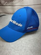 NEW TaylorMade SLDR Tour Preferred Hat Size L/XL Flexfit Blue Cap Hat Golf