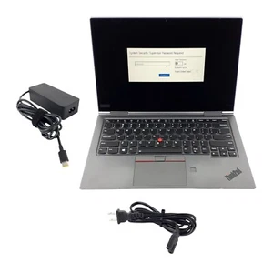 Lenovo ThinkPad X1 Yoga Gen 5 14" Touch Laptop i5-10310U 8GB *Bios Locked* H3185 - Picture 1 of 12