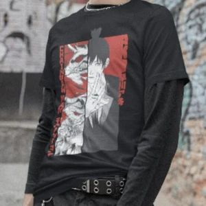 Aki and Wolf, Chainsaw Man, Anime Unisex T Shirt - Picture 1 of 5