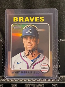 Whit Merrifield 2024 Topps Heritage High # Chrome Refractor #362/699 #597 - Bild 1 von 2