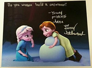 Livvy Stubenrauch "Young Anna" autograph signed Disney FROZEN 11x14 Photo - Picture 1 of 1
