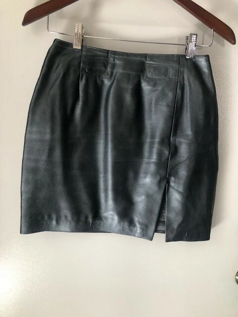 Falda de cuero Hugo Buscati Foto 1 de 1