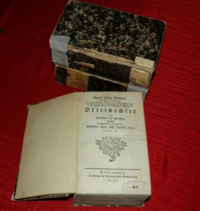 3x Buch Schlötzer Schlötzers Briefwechsel Politik Geschichte Aufklärung ~1780 - Picture 1 of 7