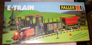 Faller 3803 E-Train Freight Train Set Steam Locomotive Track Ready to Run - Picture 1 of 5