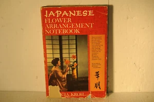 Japanese flower arrangement notebook, Patricia Kroh, 1962 HC flower book - Imagen 1 de 4