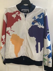 Staple World Sport Bomber Jacket XL W/matching Cap Jeff Staple StreetWear - Picture 1 of 17