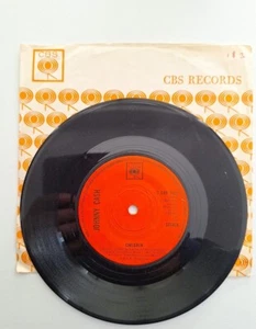 Johnny Cash "Children" 1973 Original CBS Records UK 7"Single - Picture 1 of 3