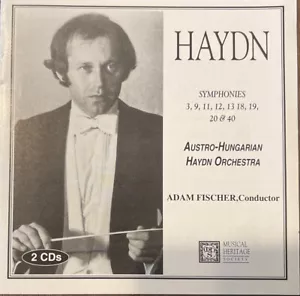 Haydn:`Symphonies 3,9,11,12,13,18,19,20 & 40 Adam Fischer Conductor` (CD) HAW - Picture 1 of 1