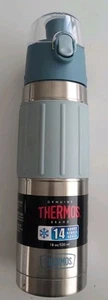 NEW Thermos 18 oz Vacuum Insulated Stainles Steel Hydration Water Bottle Tumbler - Picture 1 of 4