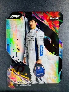 2024 Alexander Albon Die-Cut 54/75 Uncommon Refractor Topps Finest #115 F1 - Picture 1 of 2