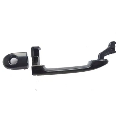 For 2007-2012 Nissan Versa Outside Smooth Black Front Right Passenge Door Handle - Image 1 of 4