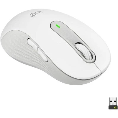 [910-006240] LOGITECH Souris sans fil Signature M650 L pour gaucher Blanc - Photo 1/4