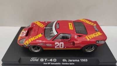 Slot Car Fly Ford GT 40 6H Jarama 1969 scala 1/32 - Immagine 1 di 4