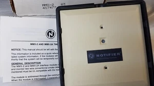 NOTIFICADOR MMX-2 MÓDULO DE INTERFAZ DETECTOR CONVENCIONAL DE DOS HILOS (NUEVO EN CAJA) - Imagen 1 de 6