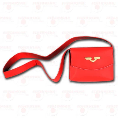 Kinder EIsenbahner Schaffnertasche mit Flügelrad Abzeichen Bundesbahn DR - Bild 1 von 2