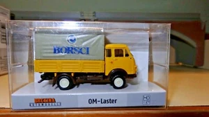 Brekina OM Lupetto giallo con telone verde BORSCI  HO 1:87 Edizione Limitata - Foto 1 di 1