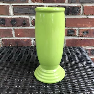 Fiesta Millennium III HLC USA Vase Chartreuse Green 9.75" Height - Picture 1 of 8