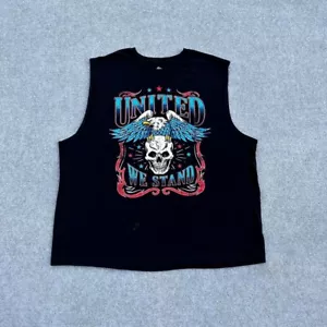 Vintage Skull Graphic Tank Top - Picture 1 of 4