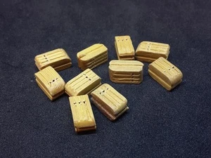 Wooden Blocks Boxwood 10 mm 3 F. Block (10) Naval Modeling Mantua 37121 Dark - Picture 1 of 1