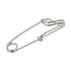 High Quality Practical Fishing Swirls Swirl Clips Silver Terminal Tackle