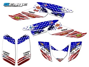 2006-2019 TRX 250EX MERICA Usa Senge Graphics Kit Compatible with Honda - Picture 1 of 7