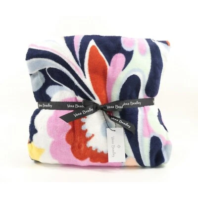 Vera Bradley Mod Paisley Throw Blanket NWT 80" x 50" - Image 1 of 2