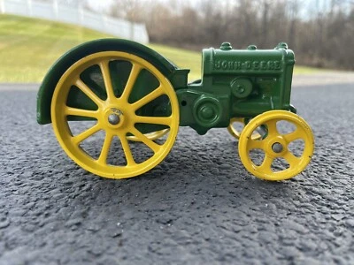 Juguete diecast tractor John Deere vintage Foto 1 de 4