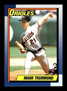 Mark Thurmond ⚾ 1990 Topps Baseball #758 Baltimore Orioles - Imagen 1 de 2
