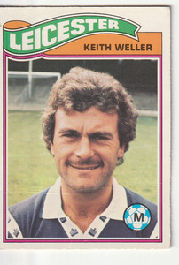 Topps Football Card 1978 Orange Back No. 158 Keith Weller Leicester City