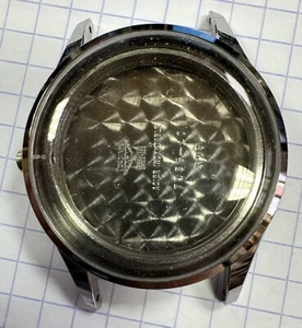 Nos Longines 7135-10 323 Case Cassa Vintage Watch Stainless Steel - Foto 1 di 7